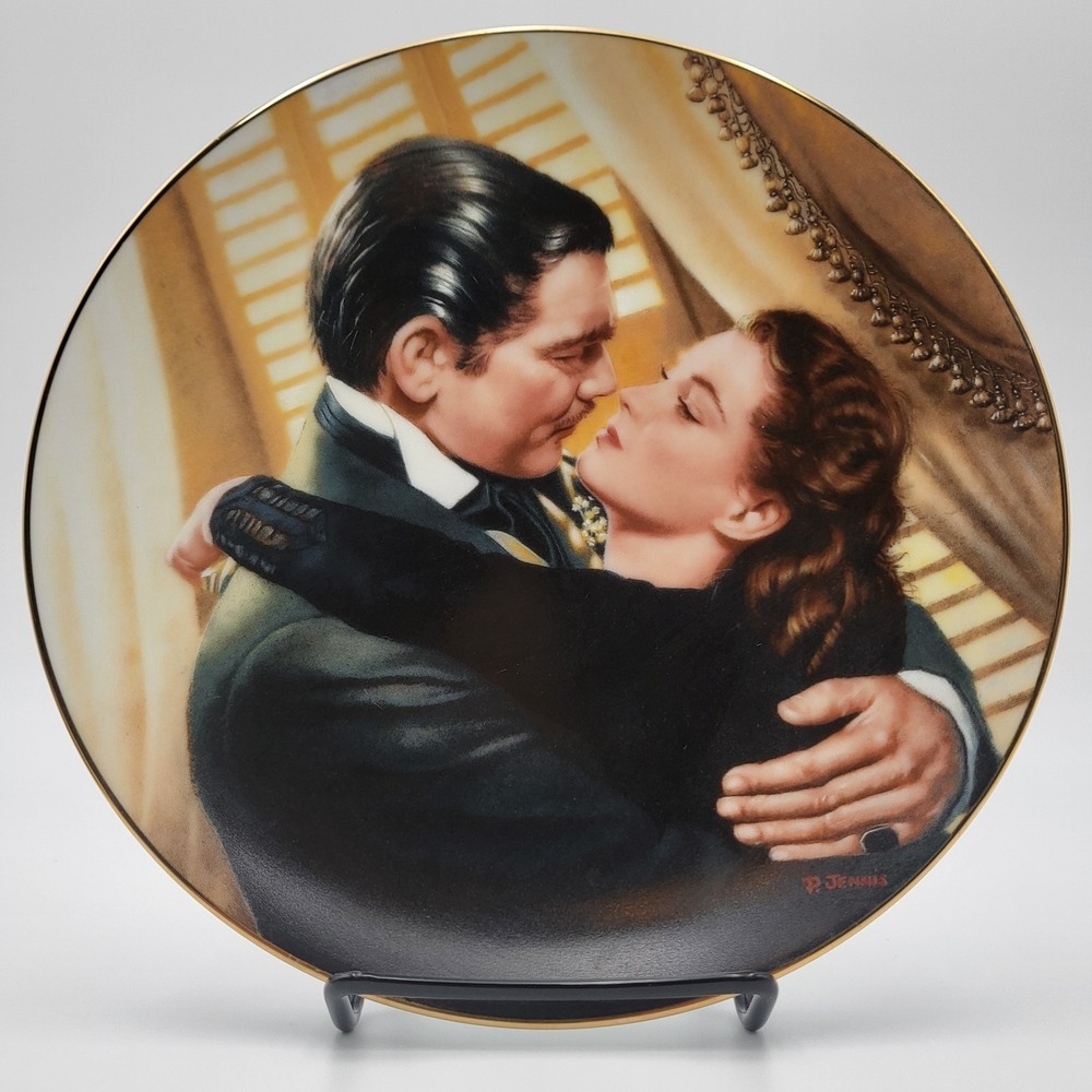 Bradford Exchange Marry Me Scarlett Gone With The Wind Plate First Issue 1991
